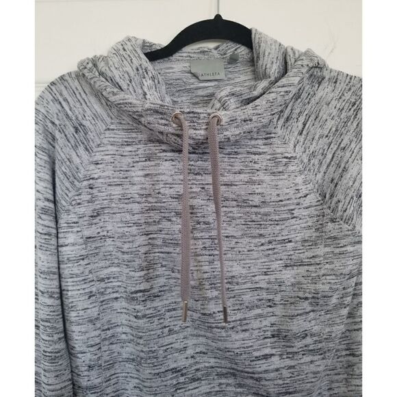 NWOT Athleta cowl neck pullover hooded sweater - Picture 4 of 14